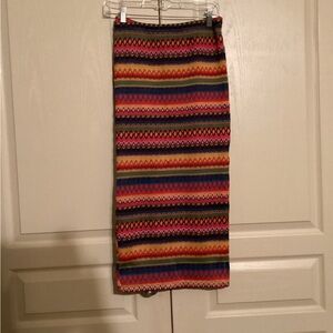 Multi color skirt